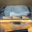 12" Cordless Snow Shovel Compatible with Dewalt 20V Max Battery(NO Battery) Electric Snow Shovel with Directional Plate & Adjustable Front Handle, Cordless Snow Blower for Driveway/Patio (Yellow, A)