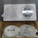 Bear Hot Pot Electric with Steamer, 1.6L Rapid Noodles Cooker, Mini Pot, Non-Stick Frying Pan for Steak, Ramen, Egg, Oatmeal, Soup with Power Adjustable