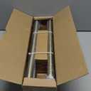 Lootkell Warm Gold Curtain Rods for Windows 72 to 144 Adjustable Length Heavy Duty 1" Diameter Brass Bronze Long Window Curtain Rod with Solid Metal Finials for Outdoor Farmhouse Bedroom Living Room