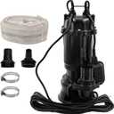2HP Submersible Sump Pump 220V Cast Iron Sewage/Effluent Pump
