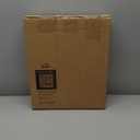 Mayfair Padded Toilet Seat with Chrome Hinges, Soft Vinyl over Wood Core Seat, Made in USA, Round, White