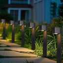 Dynaming Solar Pathway Lights Outdoor, 6 Pack Solar Garden Lights, Landscape Path Lighting, Waterproof & Auto On/Off for Patio Yard Lawn Walkway Driveway Decor