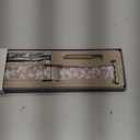 V.R.HOPE Resin Watch Band Compatible with Apple Watch Band for Women 38mm 40mm 41mm 42mm Starlight Fashion Lightweight Bracelet Strap for iWatch Series 11/10/9/8/7/6/5/4/3/2/1/SE3 (Pink floral)