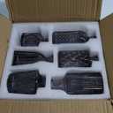 Bud Vase Set of 12, Black Bud Vases in Bulk, Small Flower Vases for Centerpieces, Mini Vintage Vase for Rustic Wedding, Home,Table Decoration