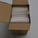 150 Pack Photo Folders Cardboard Picture Frame Photo Frame Note Cards Cardboard Folders Paper Greeting Cards Inserts for Portraits Christmas Wedding Graduation(4 x 6 Inch,White)