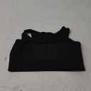 LODAY Women Transgender Tomboy FTM Elastic Chest Binder Bra Pullover Tank Top (Medium, Black)