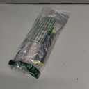 Mister Rui 3" Bent Scraper, Heavy Duty Paint Scraper Tool with Pole Socket Hammer End, Stainless Steel Bent Blade with Anti Slip Rubber Handle, Curved Floor Scraper for Cleaning, Removing, Repairing (Yellow)