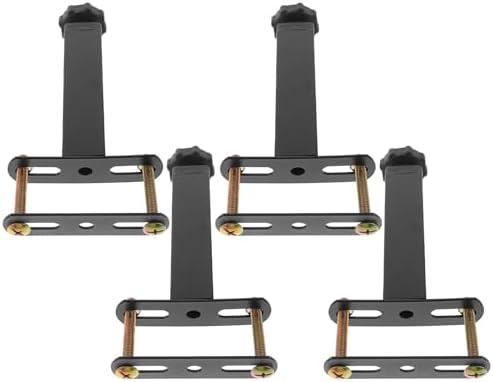 Alipis 1set Adjustable Furniture Support Legs Riser for Sofa Bed Replacement Height Adjustable Feet for Cabinets Furniture Easy Install Design