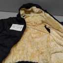 Toddler Baby Hooded Down Jacket Boys Girls Kids Thicken Warm Winter Coat Outerwear 2-3t Black