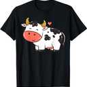 cow T-shirt 100% Cotton15.95, Size S