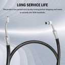 Power Trim Hose compatible for Mercruiser Stern Drives Power Trim Boating Accessories Hose Repaces# 32-861128 32-95859 18-2436 power trim hose