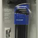 Allied 85336 9 Piece Metric Long Arm Ball End Hex Key Set