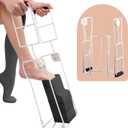 Compression Sock Aid Device - Foldable Sock Aids for Putting on Compression Socks, Stocking Donner Sock Helper Tool for Seniors Fits Calf Circumference Under 15 Inches