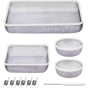 Eazy2hD 4 Pack Flying Insect Screen for RV Refrigerator Vents, RV Furnace Vent Cover,RV Furnace Bug Screen for Camper Vents