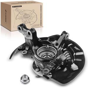 A-Premium Front Right Steering Knuckle & Wheel Bearing Hub Assembly Compatible with Toyota Highlander 2008-2010, Highlander 2011-2013 (GAS Only), 3.5L, Passenger Side