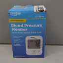 Amazon Basic Care Blood Pressure Monitor, Wide Range Arm Cuff with Intelligent Inflation Technology, Large (Previously Healthwise)