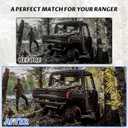 SAUTVS Ranger XP 1000 Rear Bumper 2018-2026, Rear Brush Guard Protector for Polaris Ranger 1000/ XP/Crew 2018-2025 2026 Accessories, Replace #2882529