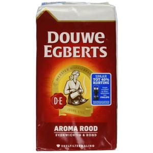 Douwe Egberts Aroma Rood Ground Coffee 17.6oz/500g, Best By: 15.11.2025 Douwe Egberts Aroma Rood Ground Coffee 17.6oz/500g, Best By: 15.11.2025