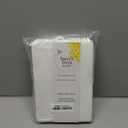 Burt's Bees Baby Essential Organic Cotton Fitted Crib Sheet, Breathable for Boy Girl Standard Crib & Toddler Mattresses (1-Pack, Cloud White)