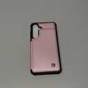 Vinich for Samsung Galaxy S24 Plus Wallet Case with Card Holder, RFID Blocking Credit Slots Kickstand Shockproof Phone Cover Fit for Galaxy S24 Plus 6.7" Pink