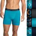 Fruit of the Loom 360 Stretch Cooling Channels Mens 4 Pack Boxer Briefs (XX-Large)