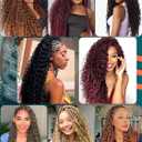 Boho Hair for Braiding Curly Water Wave Bulk for Braids 20 Inch 4A
