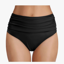 Tempt Me Women's High Waisted Bikini Bottom Tummy Control Ruched Bathing Suit Swim Bottom XXL