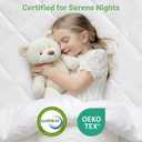 Extra Firm Mattress Topper Full, 3 Inch High-Density Foam Mattress Pad, Pain Relieving Bed Topper for Extra Support, Washable Cover with Anti-Slip Straps, CertiPUR-US Oeko-Tex Certified, 75" x 54"