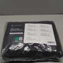 LuxClub 4 PC California King Sheet Set, Breathable Luxury Bed Sheets, Deep Pockets 18" Wrinkle Free Cooling Sheets Machine Washable Hotel Bedding Silky Soft - Black Cal King