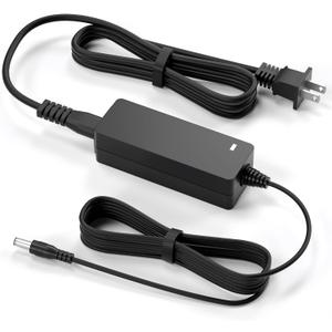 Replacment for LG Monitor Power Cord 19V DC Power Supply for LG Electronics 27" 24" 23" 22" 20" 19" LCD LED HD TV Monitor Widescreen Power Adapter Cord