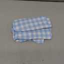 Solino Home Linen Kitchen Towels Set of 2  Blue Bell 17 x 26 Inch  100% Pure Linen Gingham Check Kitchen/Tea Towels  Machine Washable and Handcrafted from European Flax