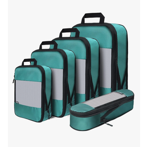 Compression Packing Cubes for Suitcases,5 Set Travel Essentials, Lightweight Luggage Organizer Bags, Travel Cubes for Carry on