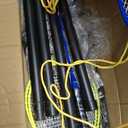 Badminton Set, Portable Outdoor Anti-Sag System Official 20ft x 5ft Easy Setup Durable Net with 4 Rackets, 3 Shuttlecocks & Carry Bag for Backyard, Lawn or Beach Fun