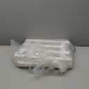 RUODON 6 Pack Thick Christmas Tree Fences White Wooden Picket Fences Tree Fence Border Decoration for Xmas Wedding Party Decor Garden Home, 15.7 x 12 Inches