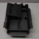 2Pack 2025 Crosstrek Center Console Organizer & Fuse Box Coin Container Storage Tray for 2024 2025 2026 Subaru Crosstrek Hybrid Armrest Storage Box Crosstrek 2025 Accessories Storage Box Double Layer