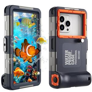 Underwater Phone Case for Snorkeling, [50ft/15M] Professional Deep Diving Waterproof Phone Case for iPhone 17-7 Pro/Pro Max/Plus/Mini, 16/17E, SE 2/3, Galaxy S10-S25 Plus/Ultra, A21-A56 [Classic]