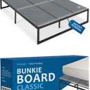 Meliusly Premium 10mm Bunkie Board Queen Size (60x80'') Patent Pending Low Profile Bed Board Design - Breathable, Noise Minimizing, Moisture Resistant Bunkieboards, Low Profile Bed Support