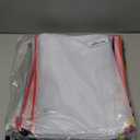 Sooez 36 Pack Mesh Zipper Pouch with Sticky Labels, A4 Mesh Bags, Toy Storage Board Game Puzzles Organization, Sturdy Letter Size File Folders Organizer for Teacher School Classroom Office Supplies