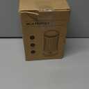 Milk Frother, Upgraded 4-in-1 Milk Frother and Steamer, Hot and Cold Foam Maker and Milk Warmer with Temperature Control & Auto Shut-Off, Frother for Coffee, Latte, Cappuccino, Matcha(Pearl)