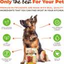 Nutri Chomps Dog Chews, 5-inch Twists, Easy to Digest, Rawhide-Free Dog Treats, 15 Count, Real Chicken, Peanut Butter and Milk flavors (EXP 03/21/28)