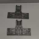 Upgraded WPW10546503 Dishwasher Top Rack Adjuster Compatible with Kitcheneaid Dishwasher Parts Upper Rack, Includes W10546503 W10195840 W10195839 W10250160 Part for Whirlpool kenmore Dishwasher, 8 PCS