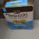 Merrick Fresh Kisses Natural Dental Chews Toothbrush Treat Shape Infused With Real Mint For Tiny Dogs 5-15 Lbs - 78 ct. Box