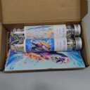 150 Pieces Mini Jigsaw Puzzles for Adults & Kids,6 x 4 Inches,Mini Puzzles,Travel Puzzle,Small Micro Puzzles,Challenging Difficult Puzzle,3 Pack Ocean Series