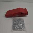 Forklift Trailer Hitch Attachment, EBESTTECH 1 PC 2" Receiver Trailer Towing Adapter with Chain Red