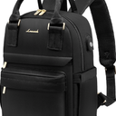 LOVEVOOK Mini Backpack for Women Stylish Waterproof Backpack Purse with USB Port, Cute Bookbag for College School Travel