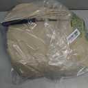 Bedsure 100% Washed Cotton Duvet Cover King Size - Frosted Almond Minimalist Cotton Duvet Cover Linen Like for All Seasons - GentleSoft Plain Simple Bedding (Frosted Almond, King, 104"x90")