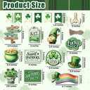 20 Pcs Saint Patricks Day Tiered Tray Decor Set - Lucky Saint Patricks Day Decorations for Home, Kitchen, Table Trays Decorative Farmhouse Wood Tier Tray Decor Items for 2 Tier Tray Decor