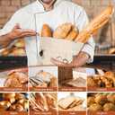 Bread Bags for Homemade Bread, 2 Packs Reusable Cotton Sourdough Breads Bag, BPA Free, Gifts for Sourdough Bakers12x17 (Large, Beige)