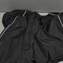 Shebote Womens Parachute Pants Wide Leg Baggy Y2K Elastic Waist Jogger Sweatpants Track Pants Streetwear(0046-Black-L)