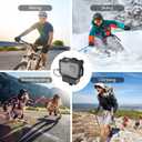 SmallRig Hero 13 / Hero12 / Hero11 / Hero 10 / Hero 9 Black Cage for GoPro, with 2 Cold Shoe Mount for GoPro Light Mod and Common Microphone, Led Video Light - 3083C